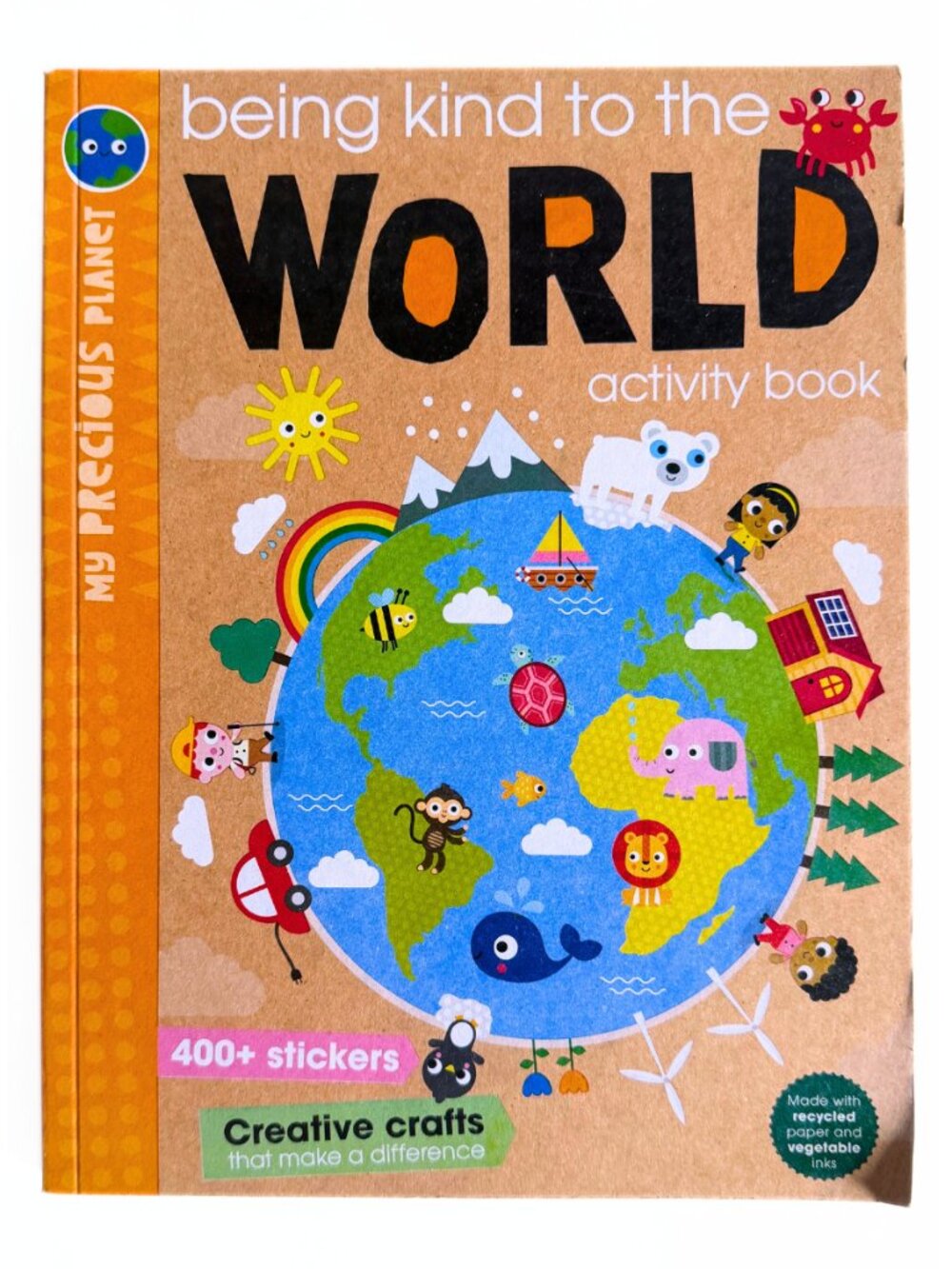 MAKE BELIEVE IDEAS My Precious Planet World Activity Book - Paperback NEW